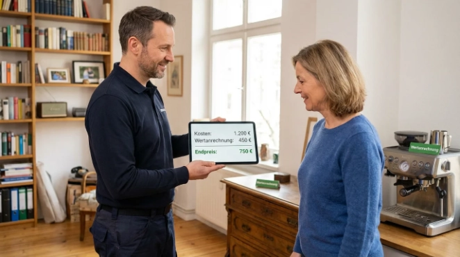 Entrümpelung mit Wertanrechnung