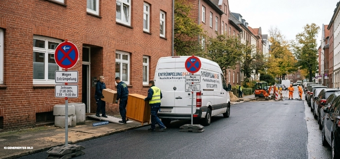 Halteverbotszone Hamburg beantragen